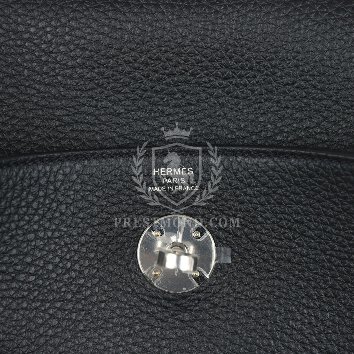 Hermes Lindy 26 Black Clemence PHW — изображение 8