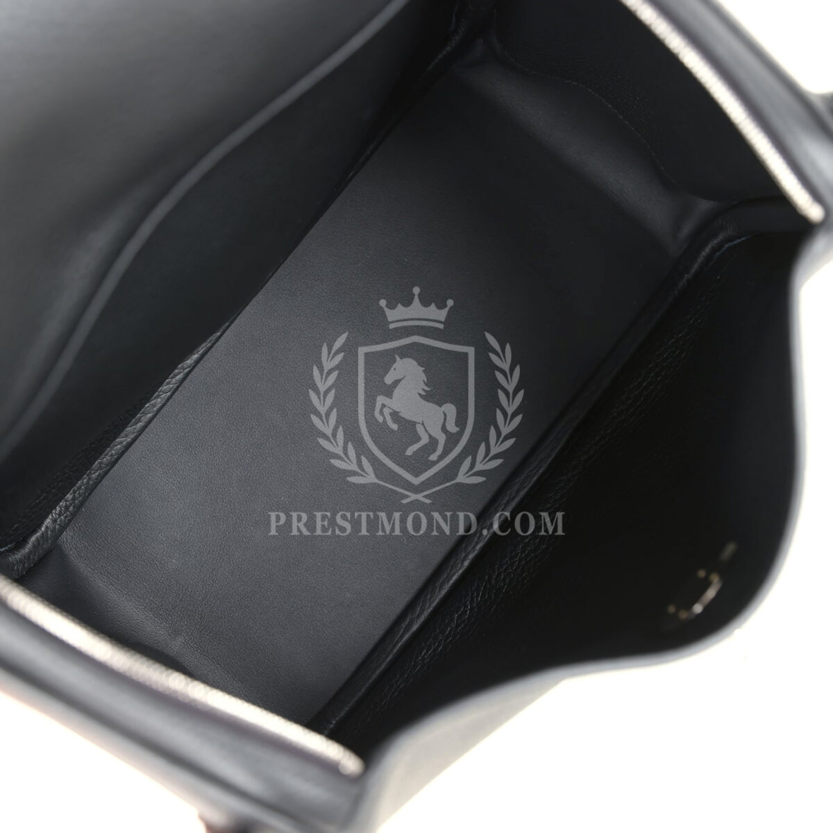 Hermes Lindy 26 Black Clemence PHW — изображение 9