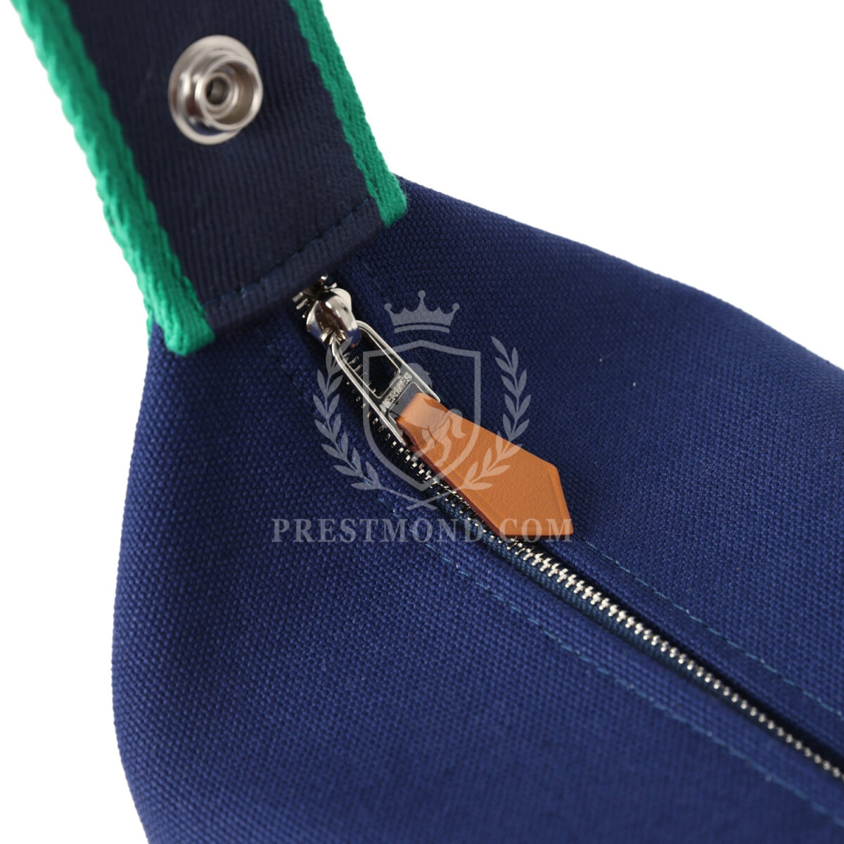 Hermes Bride-A-Brac Case PM Marine Canvas PHW — изображение 7