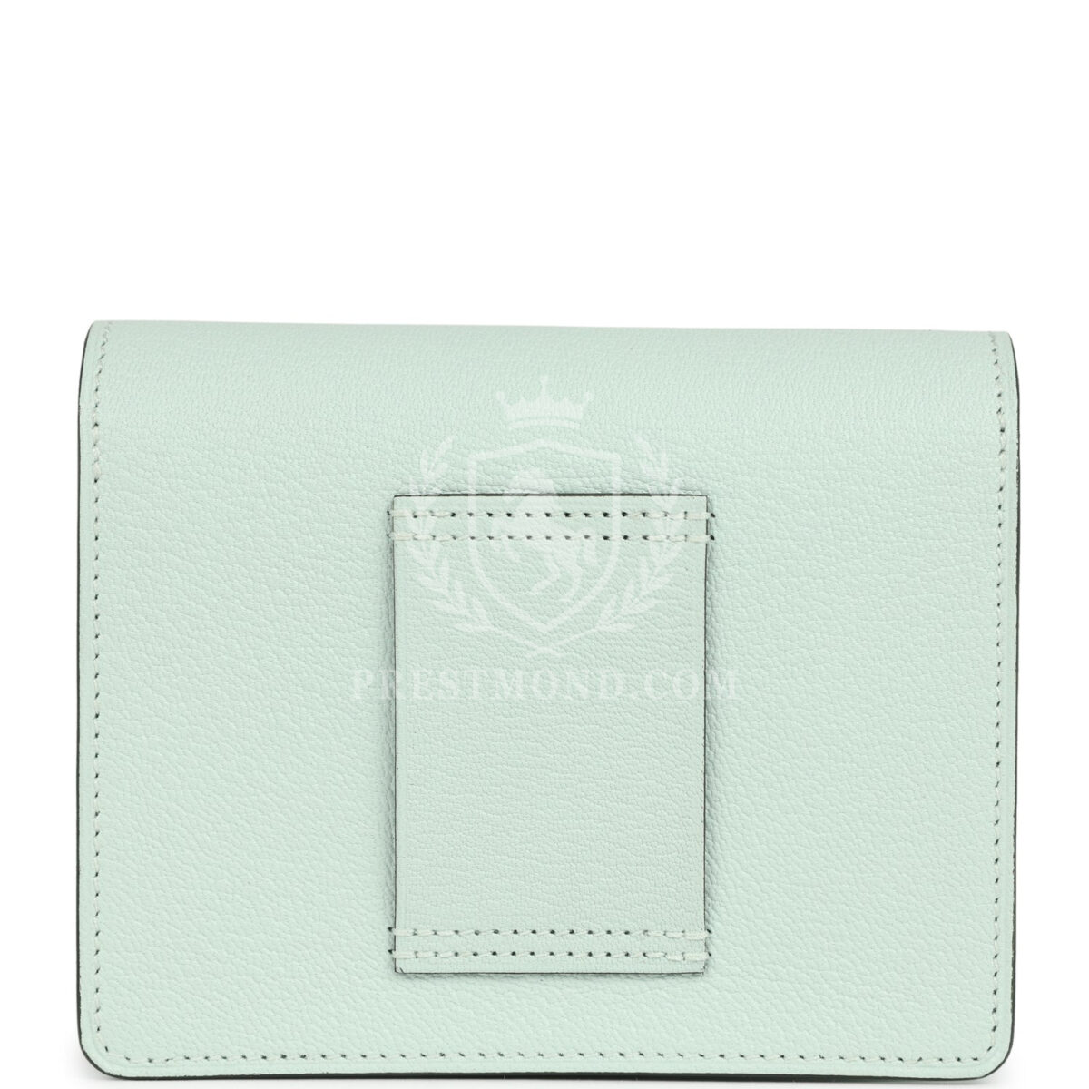 Hermes Roulis Slim Wallet Vert Fizz Chevre PHW — изображение 4