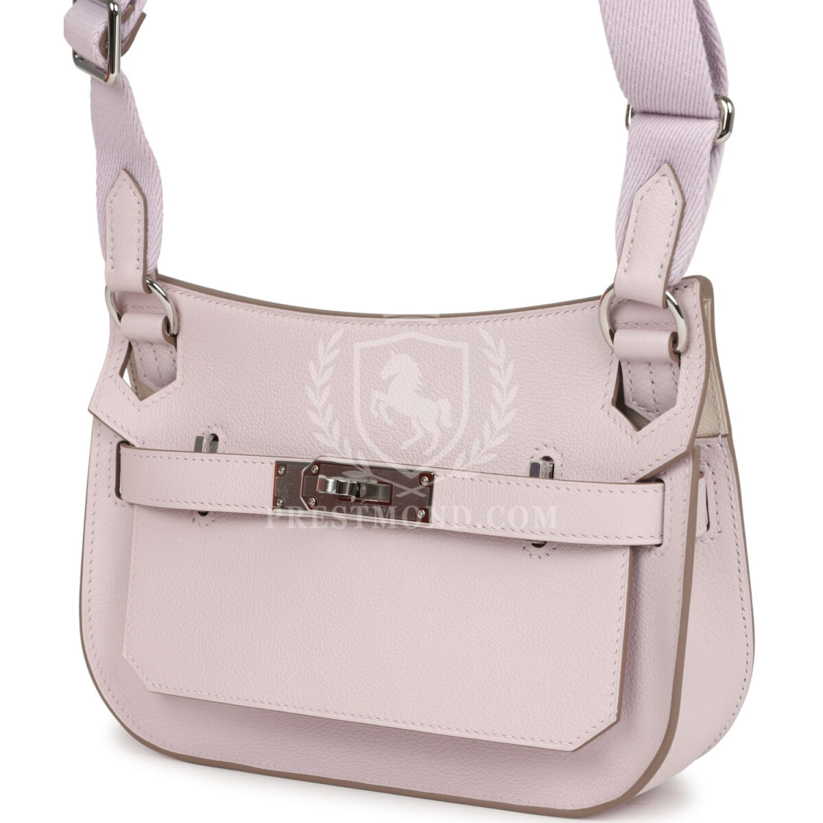 Hermes Jypsiere Mini Mauve Pale Verso Evercolor PHW — изображение 5