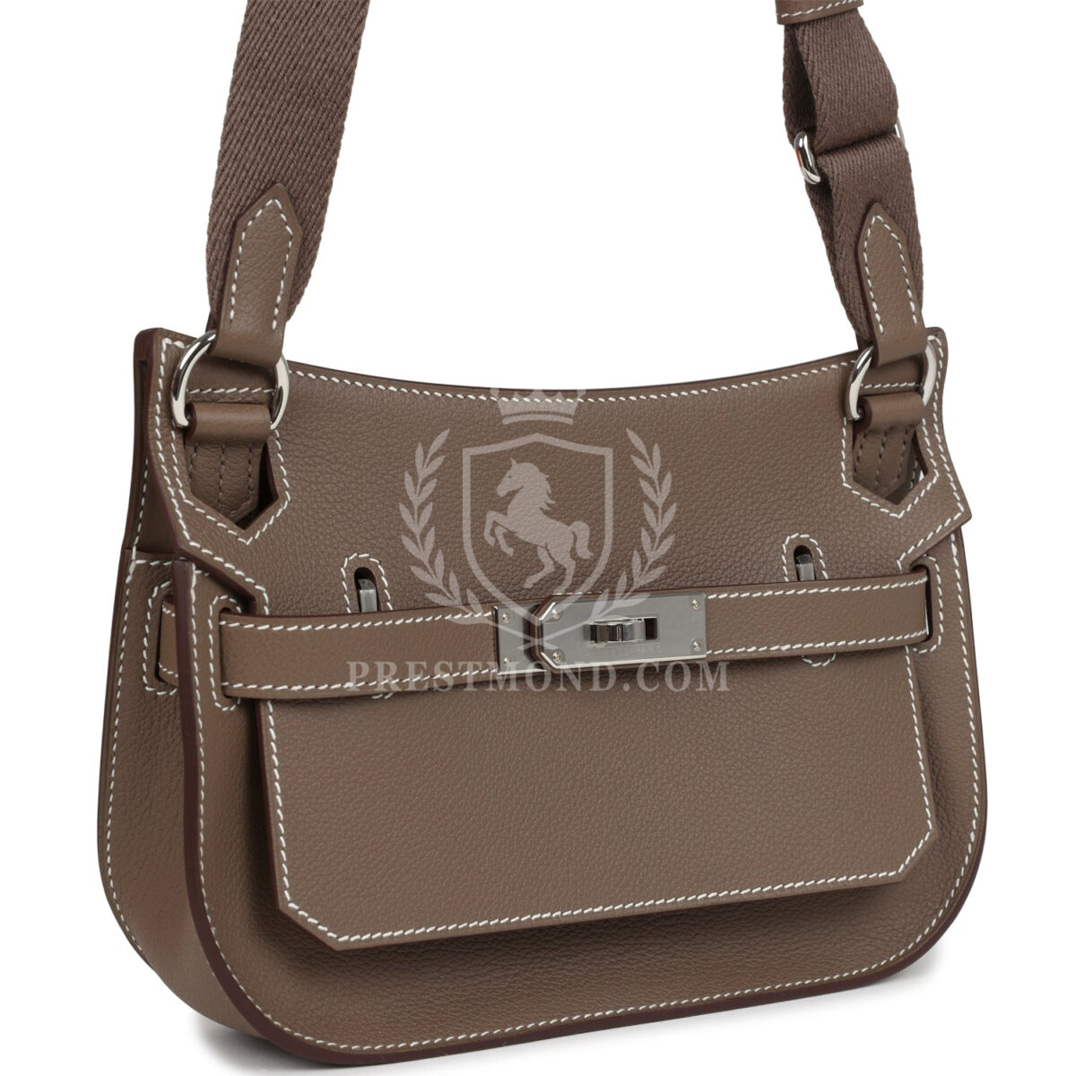 Hermes Jypsiere Mini Etoupe Evercolor PHW — изображение 2