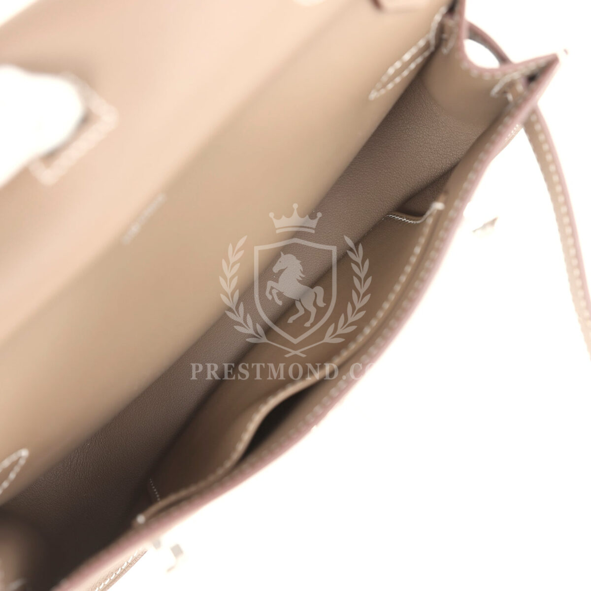 Hermes Jypsiere Mini Etoupe Evercolor PHW — изображение 9