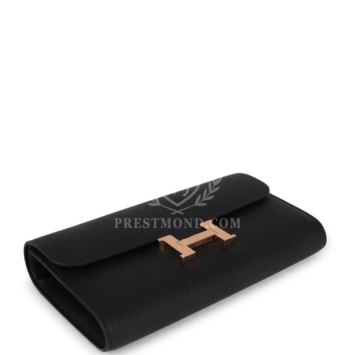 Hermes Constance Wallet To Go Black Epsom Rose GHW — изображение 6
