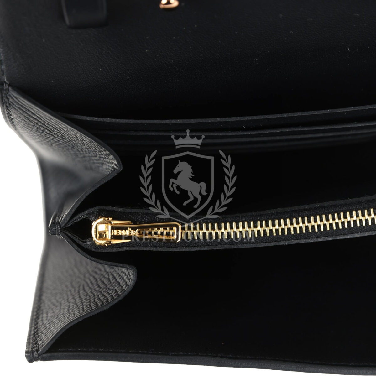 Hermes Constance Wallet To Go Black Epsom Rose GHW — изображение 9