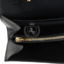 Hermes Constance Wallet To Go Black Epsom Rose GHW
