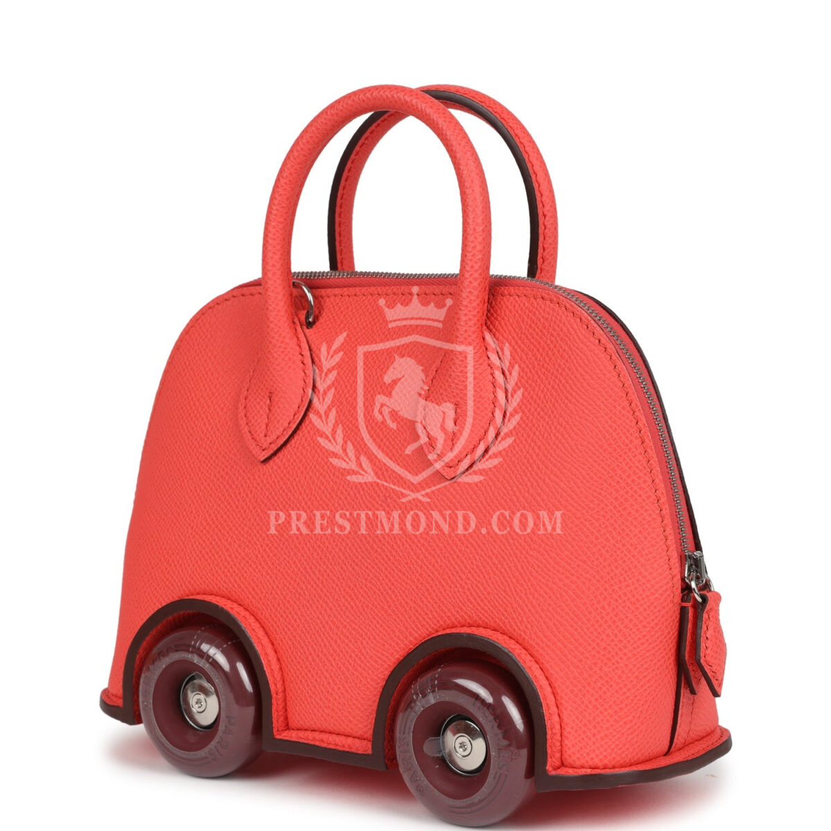 Hermes Bolide On Wheels 1923 Rose Texas and Rouge H PHW — изображение 5