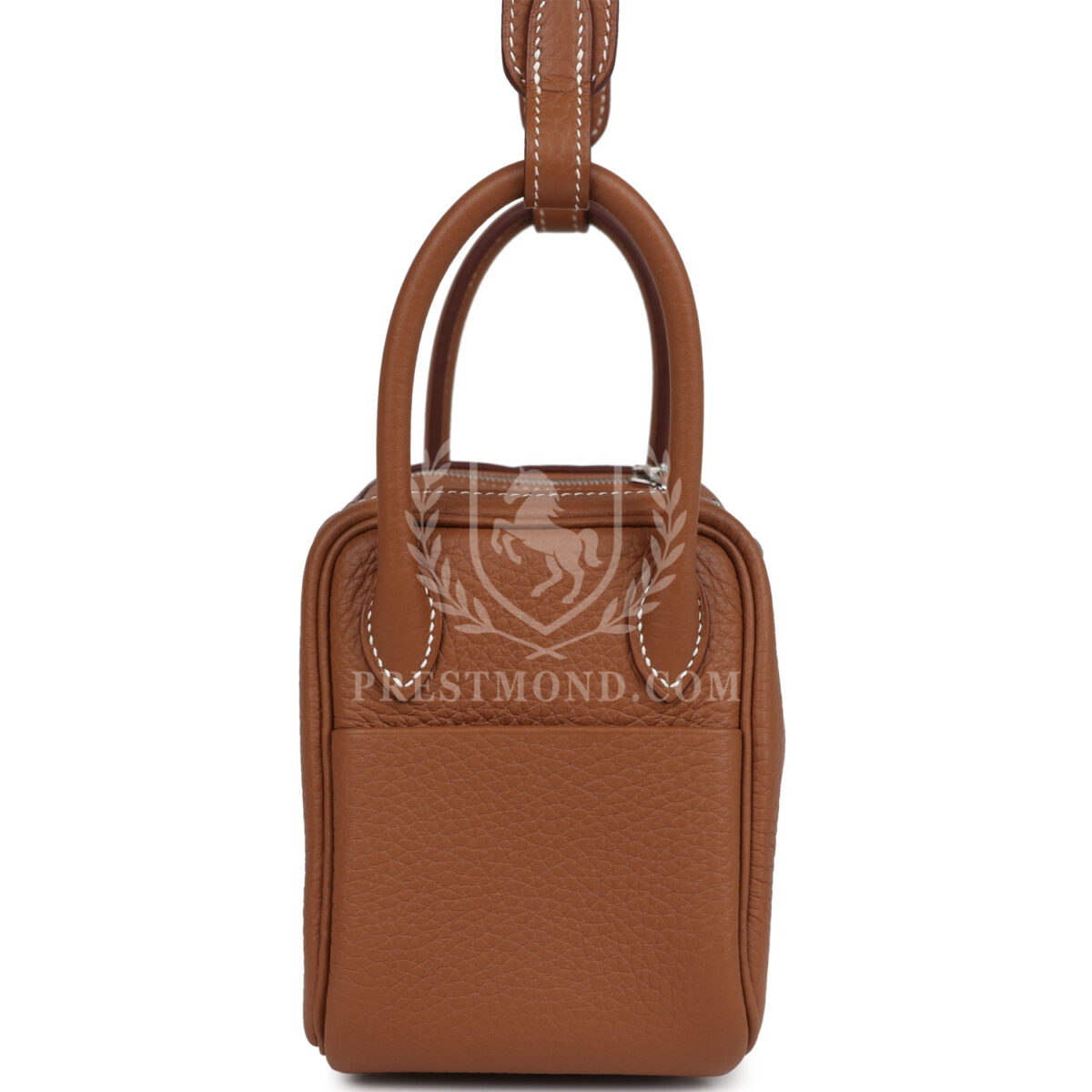 Hermes Mini Lindy II Gold Clemence PHW — изображение 3