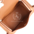 Hermes Mini Lindy II Gold Clemence PHW
