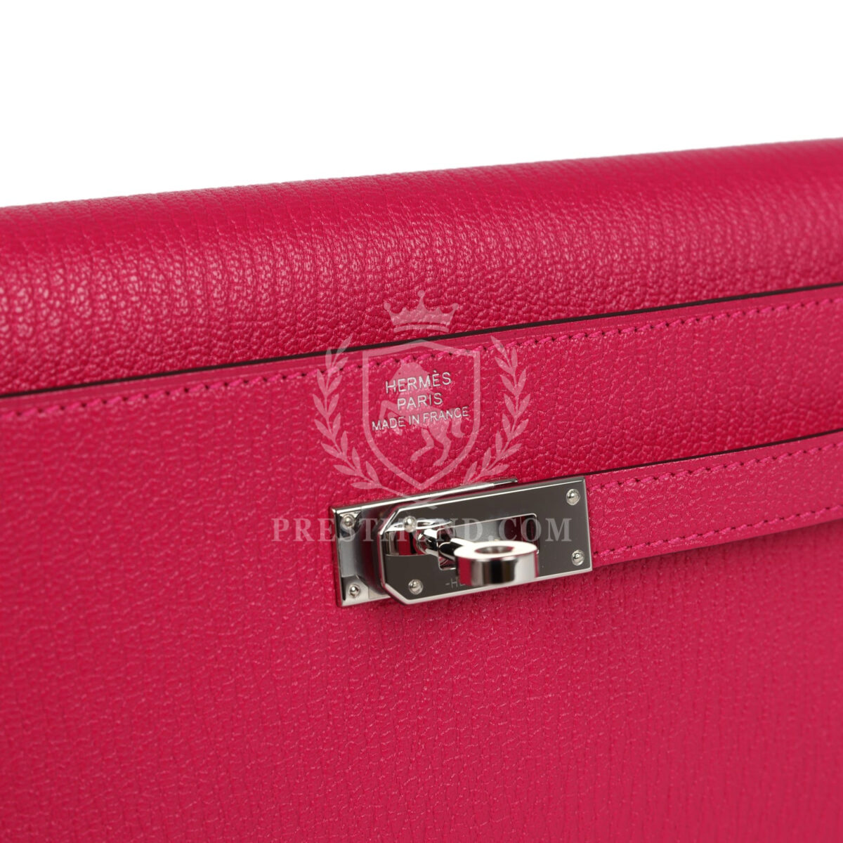 Hermes Kelly Wallet To Go Rose Mexico Chevre PHW — изображение 7