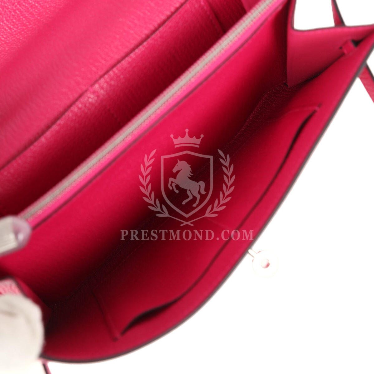 Hermes Kelly Wallet To Go Rose Mexico Chevre PHW — изображение 10