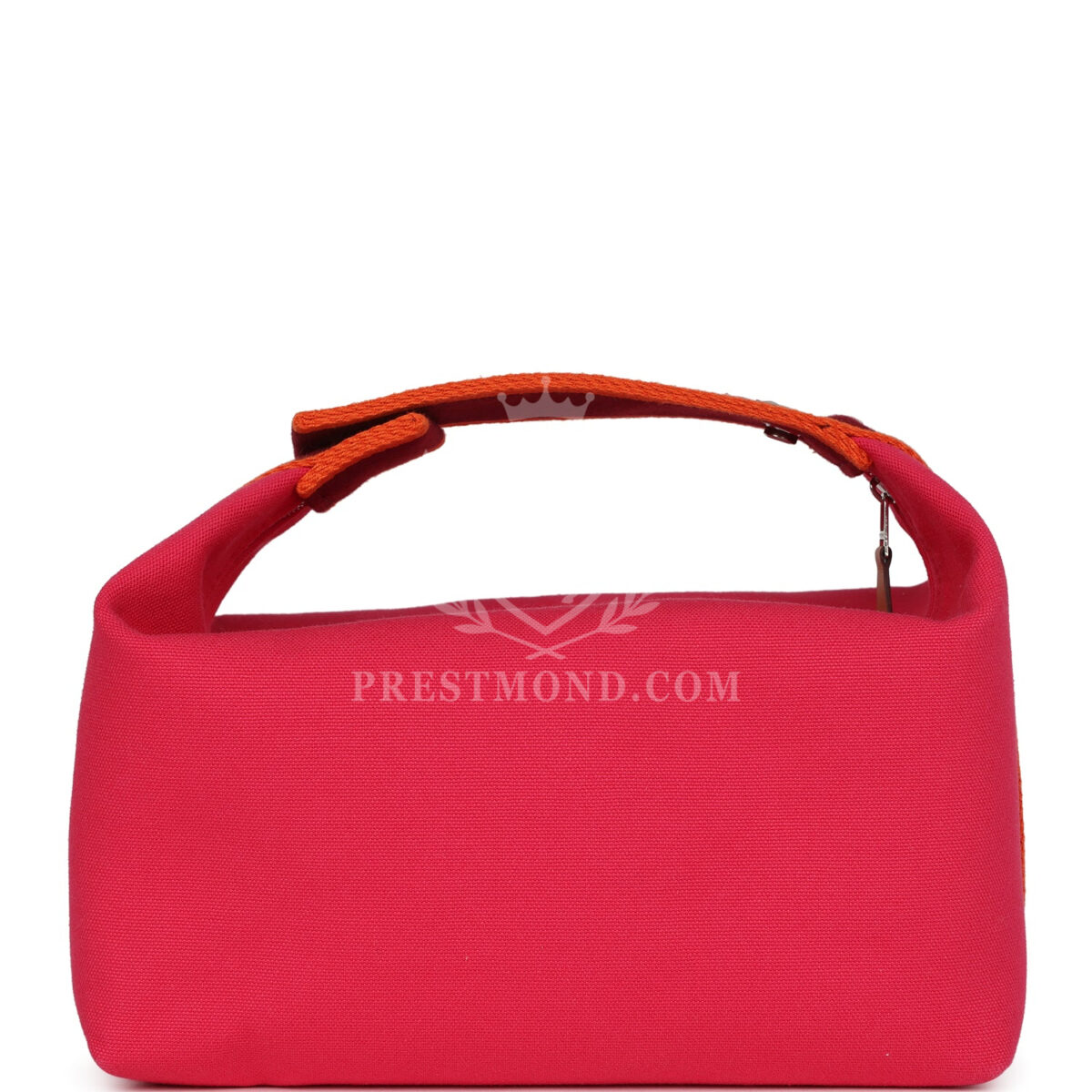 Hermes Bride A Brac Carre Case GM Hibiscus Canvas PHW — изображение 4