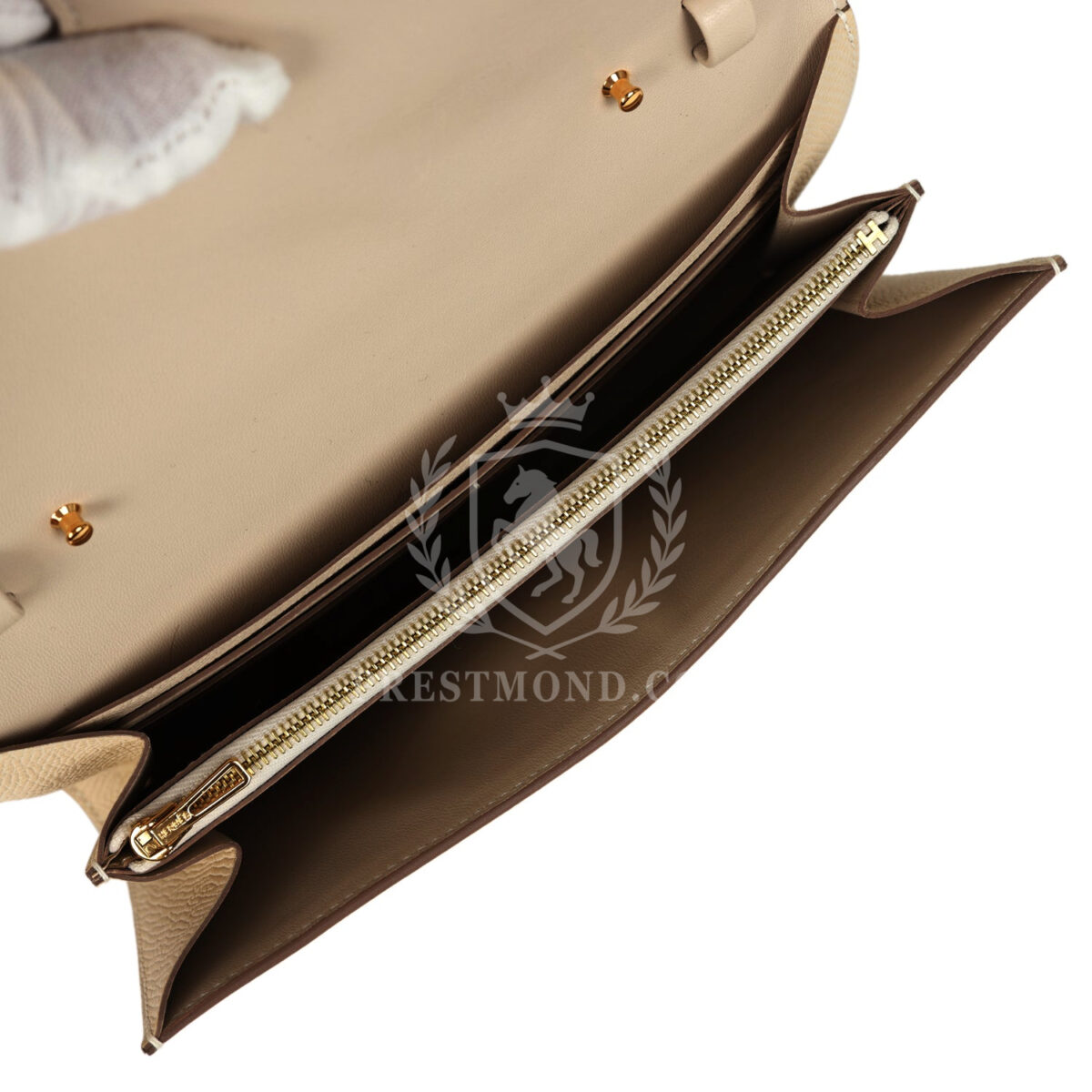 Hermes Constance To Go Wallet Craie Epsom GHW — изображение 8