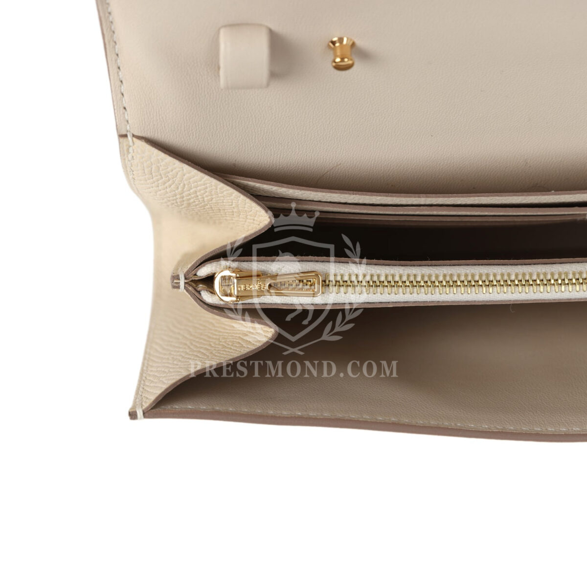 Hermes Constance To Go Wallet Craie Epsom GHW — изображение 9