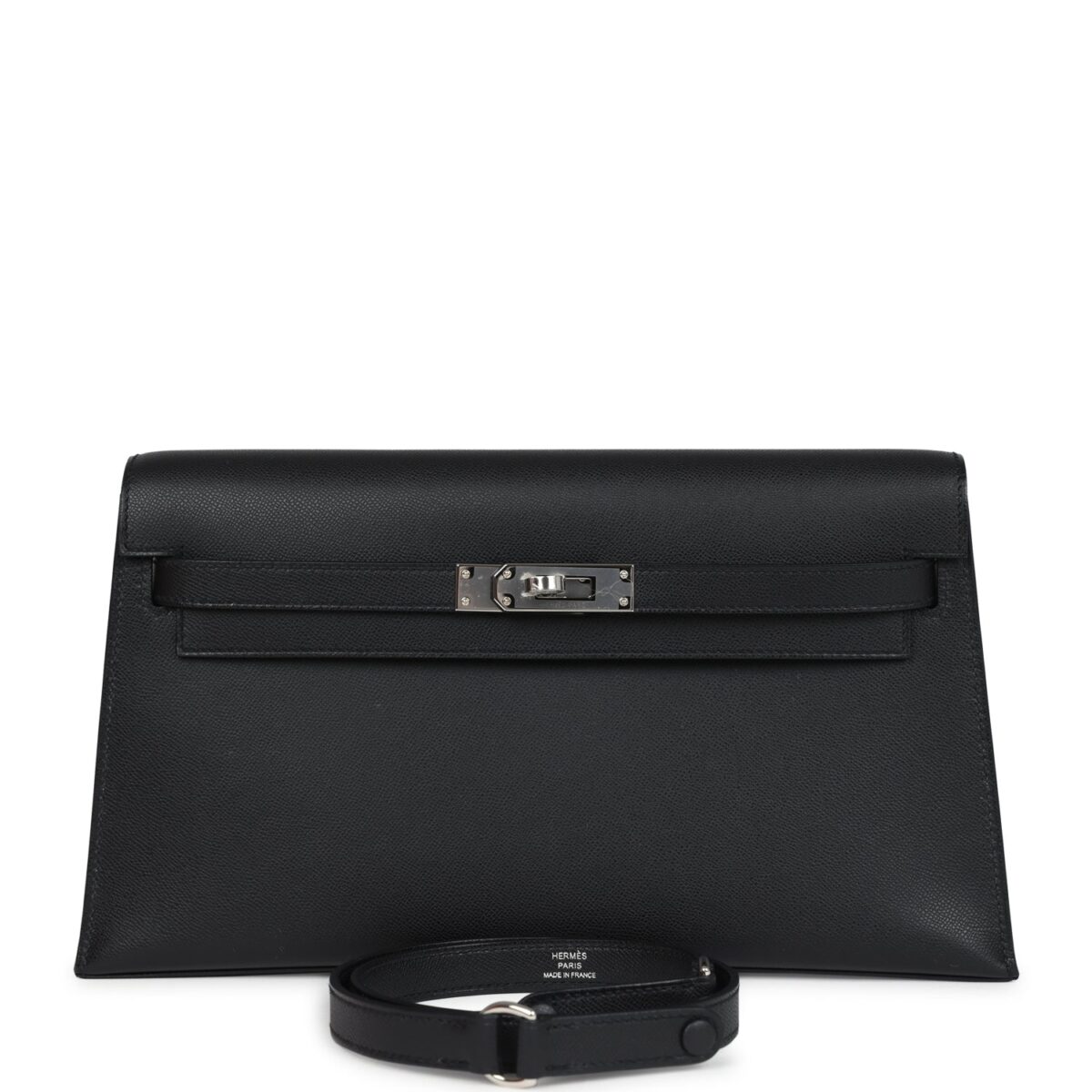 Hermes Kelly Elan Black Madame PHW
