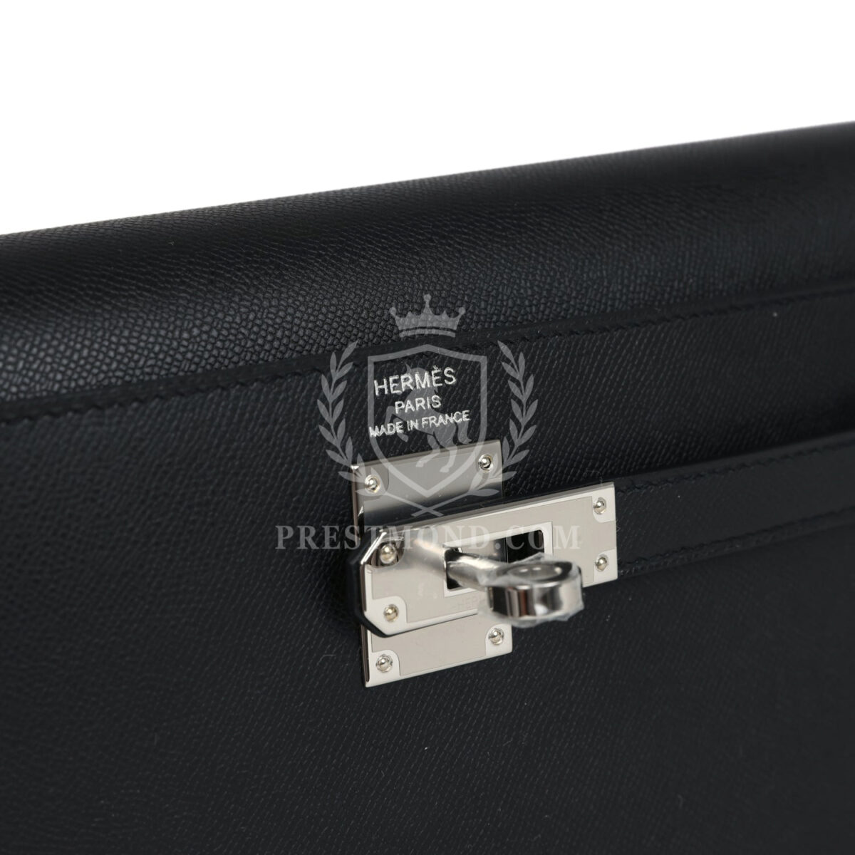 Hermes Kelly Elan Black Madame PHW — изображение 7