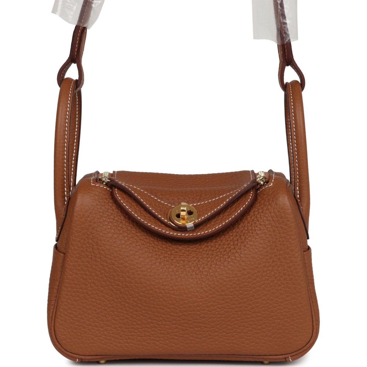 Hermes Mini Lindy GHW Clemence GHW