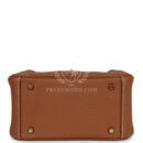 Hermes Mini Lindy GHW Clemence GHW