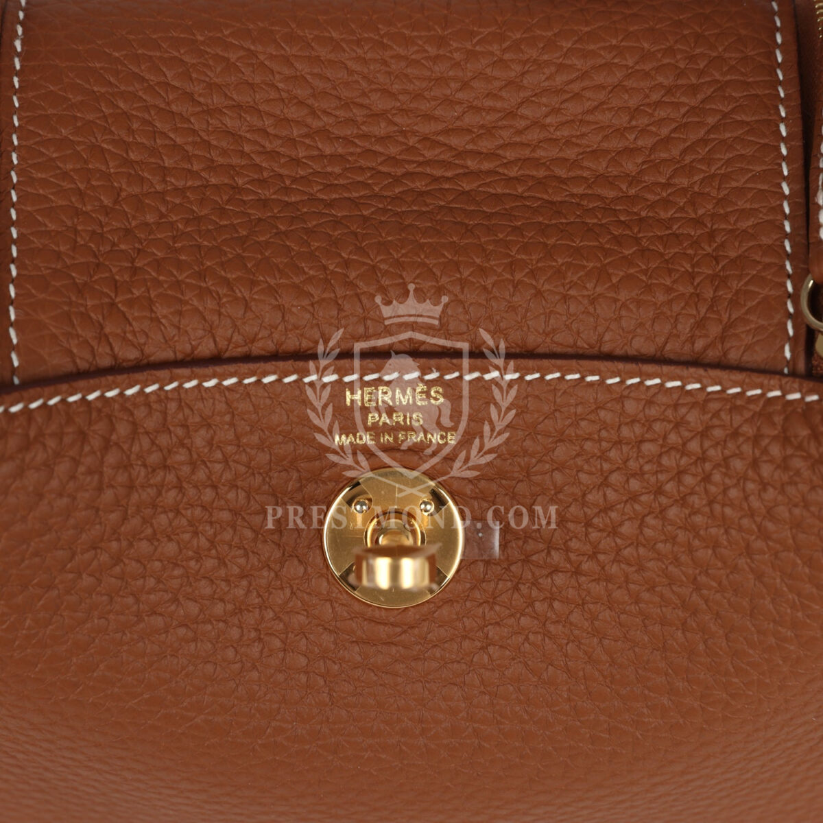 Hermes Mini Lindy GHW Clemence GHW — изображение 8