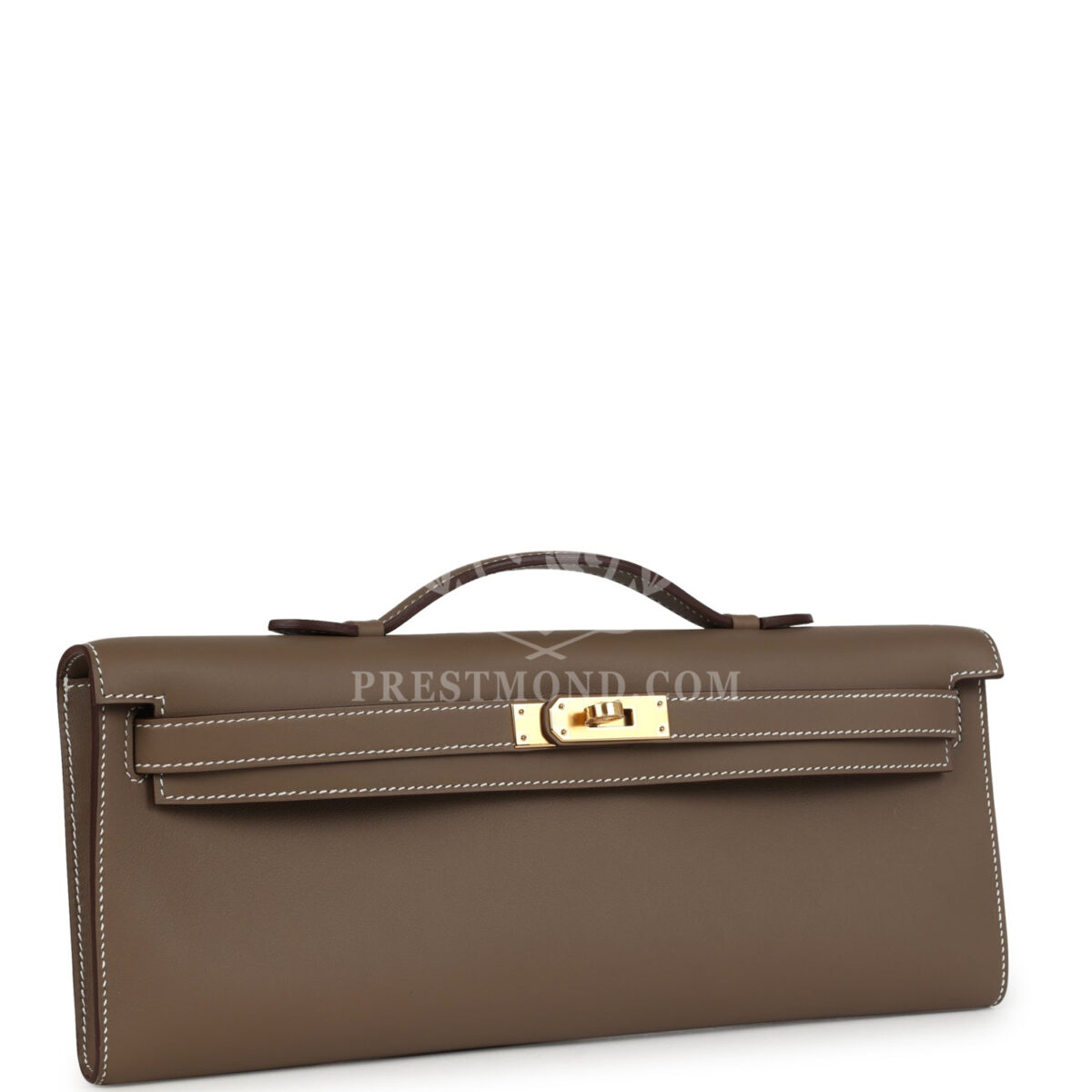 Hermes Kelly Cut Etoupe Swift GHW — изображение 2