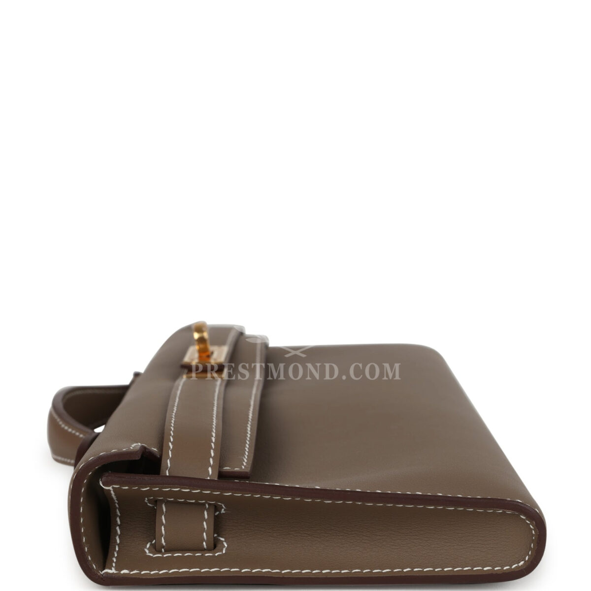 Hermes Kelly Cut Etoupe Swift GHW — изображение 3