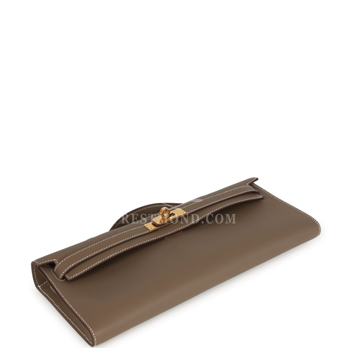 Hermes Kelly Cut Etoupe Swift GHW — изображение 6