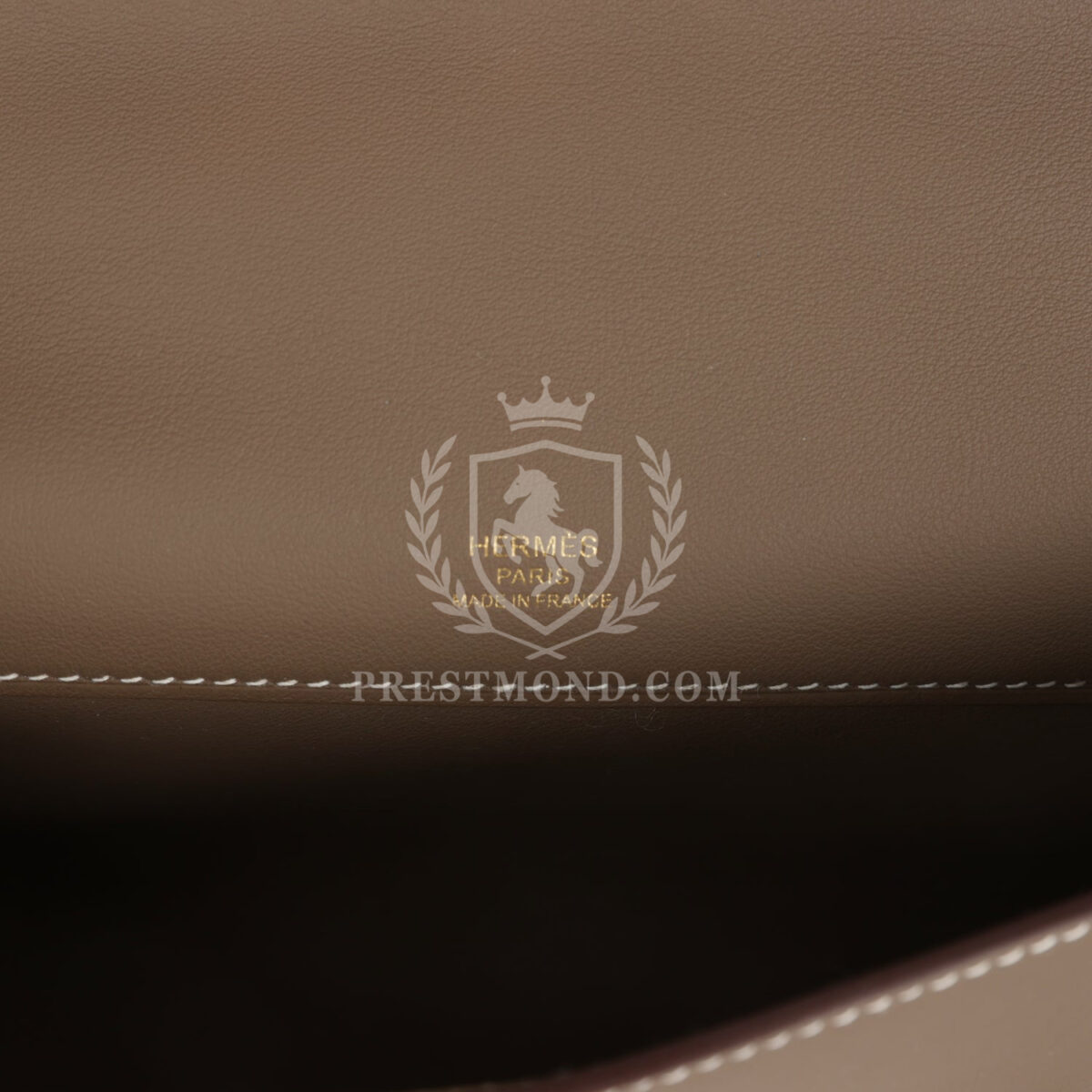 Hermes Kelly Cut Etoupe Swift GHW — изображение 7