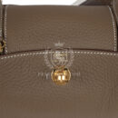 Hermes Mini Lindy II Etoupe Clemence GHW