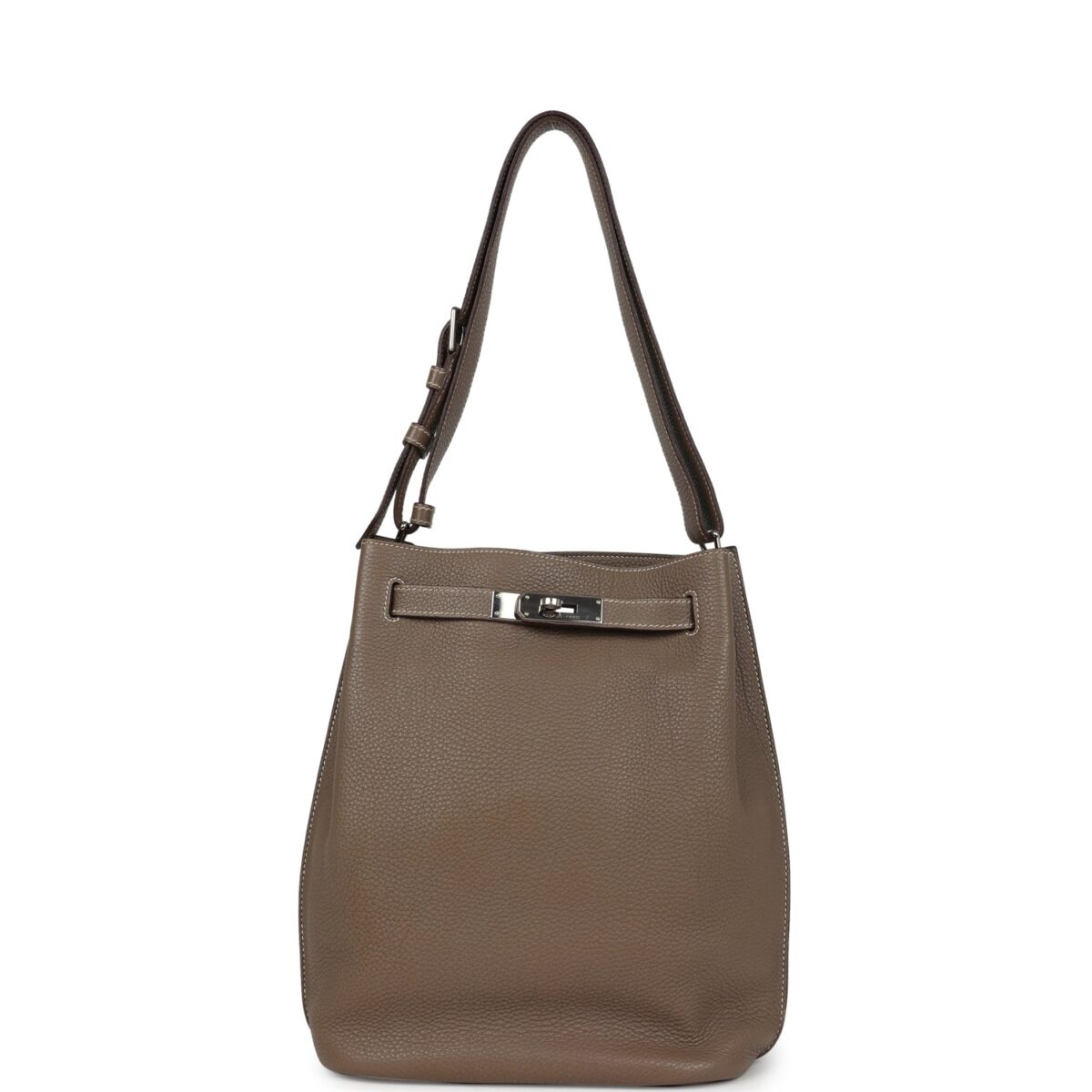 Hermes So Kelly 22 Etoupe Clemence PHW