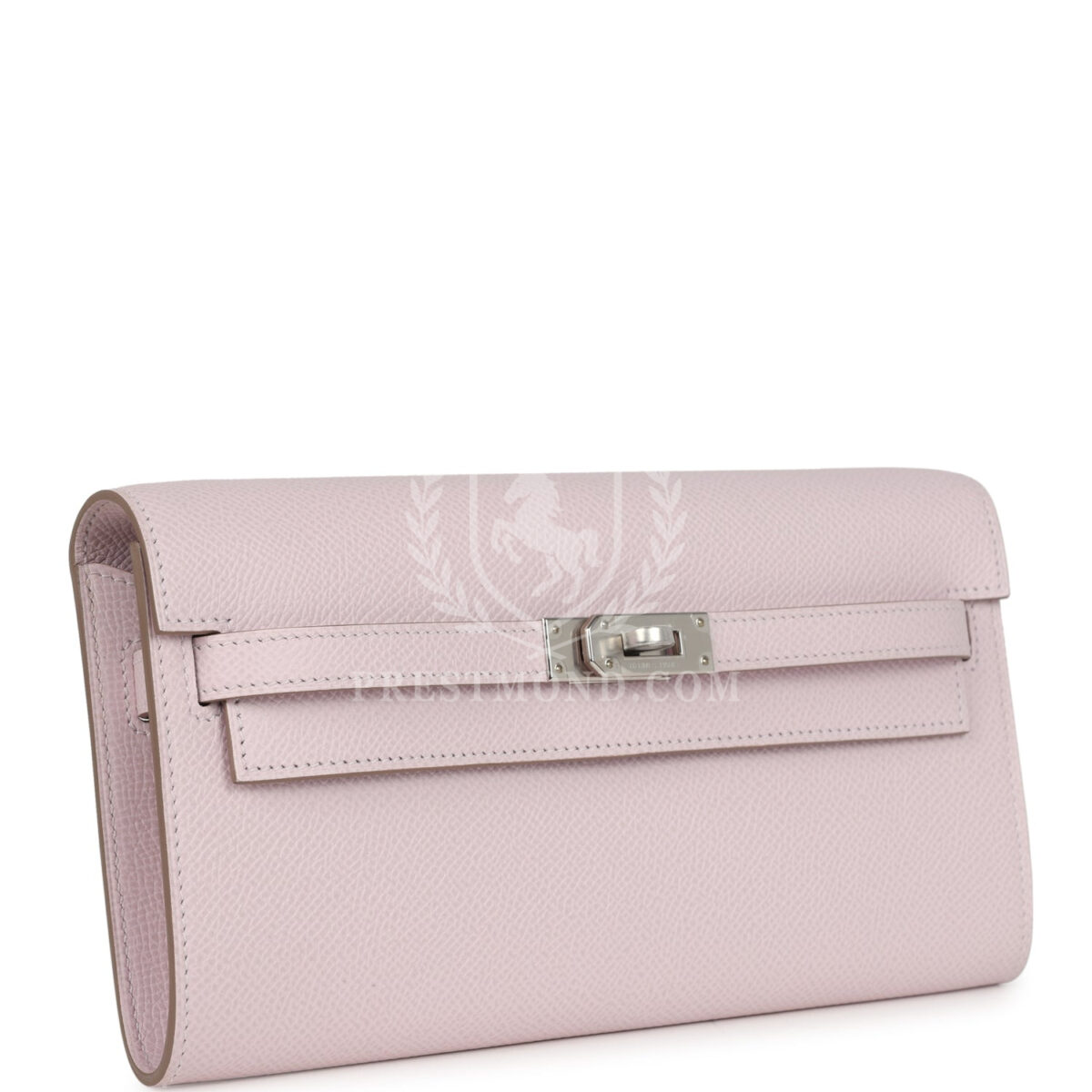 Hermes Kelly Wallet To Go Mauve Pale Epsom PHW — изображение 2