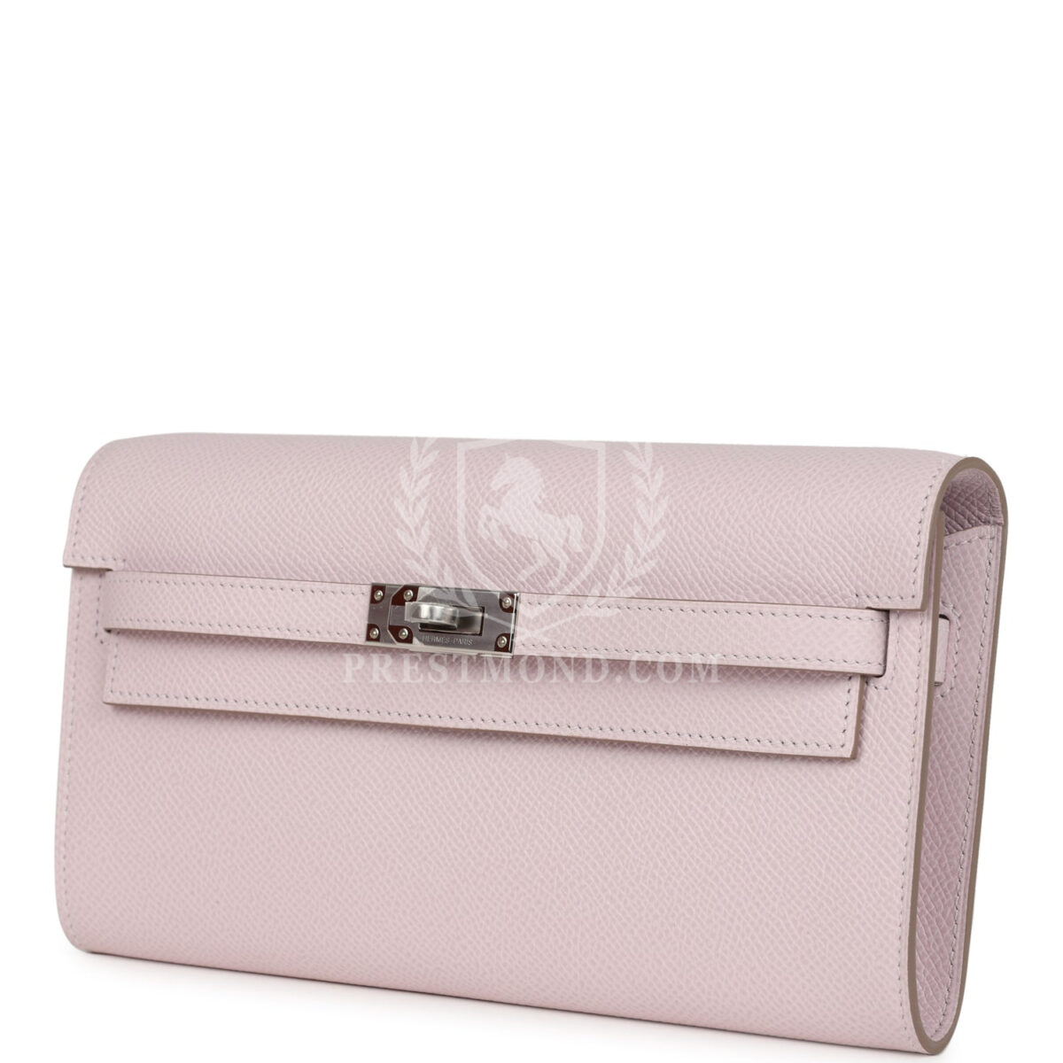 Hermes Kelly Wallet To Go Mauve Pale Epsom PHW — изображение 3