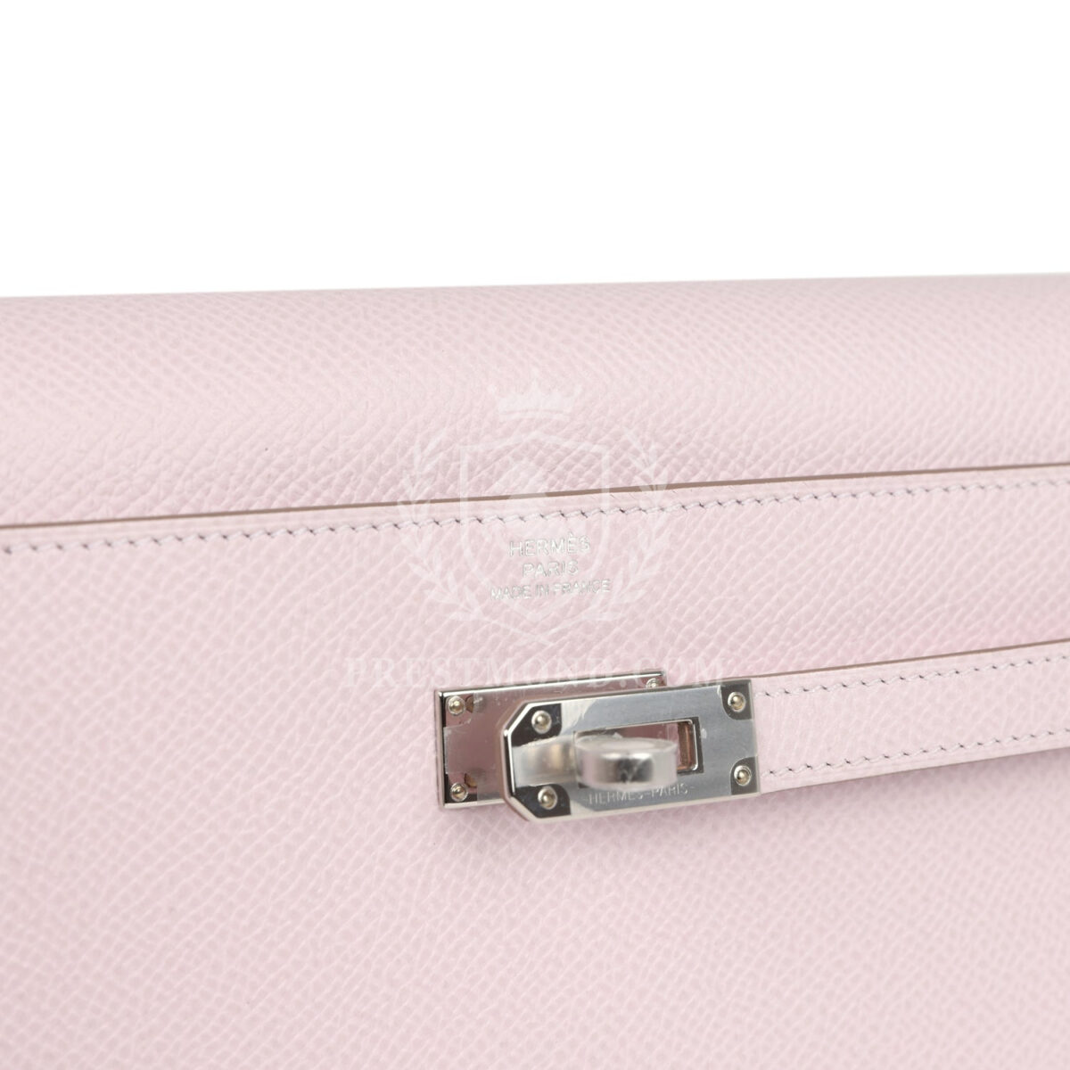 Hermes Kelly Wallet To Go Mauve Pale Epsom PHW — изображение 7