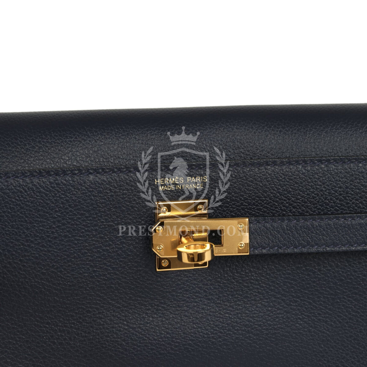Hermes Kelly Danse Bleu Navy Evercolor GHW — изображение 7