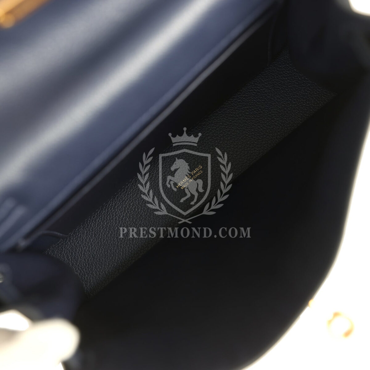 Hermes Kelly Danse Bleu Navy Evercolor GHW — изображение 8
