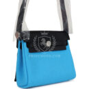 Hermes Herbag Zip 20 Mini Bleu Riviera Toile H Canvas and Black Vache Hunter PHW