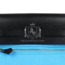 Hermes Herbag Zip 20 Mini Bleu Riviera Toile H Canvas and Black Vache Hunter PHW