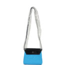 Hermes Herbag Zip 20 Mini Bleu Riviera Toile H Canvas and Black Vache Hunter PHW