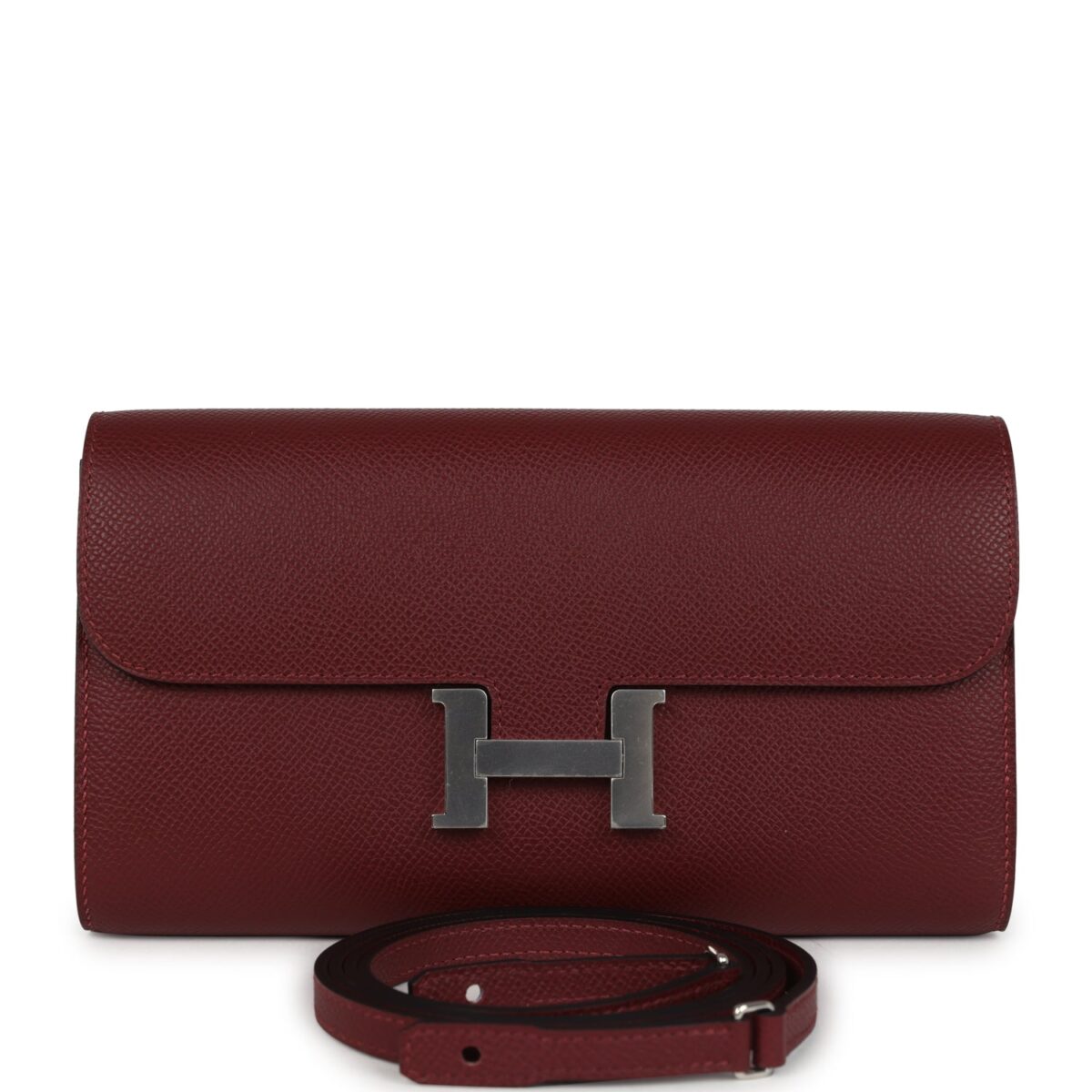 Hermes Constance Wallet To Go Rouge H Epsom PHW