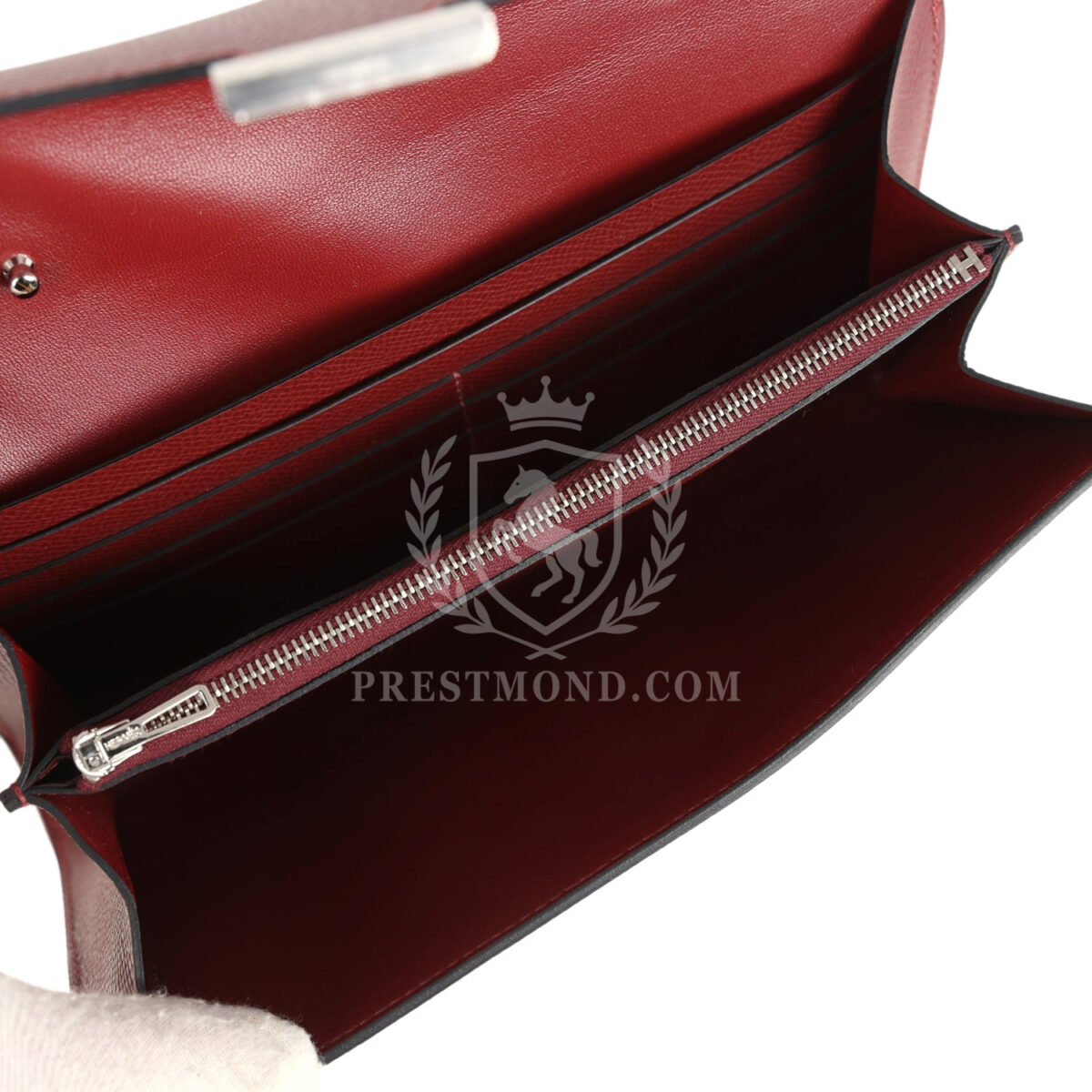 Hermes Constance Wallet To Go Rouge H Epsom PHW — изображение 7