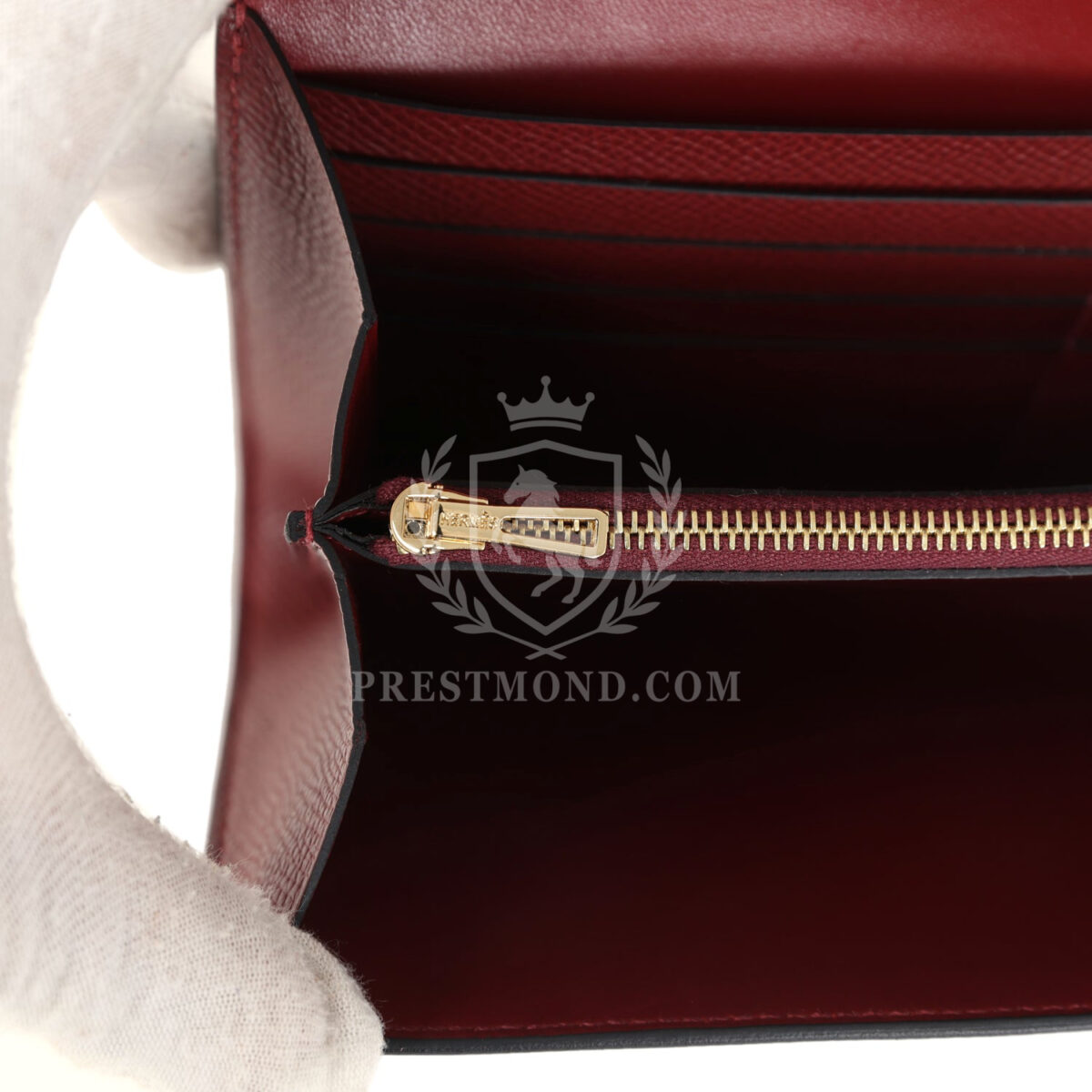 Hermes Constance Wallet To Go Rouge H Epsom GHW — изображение 9