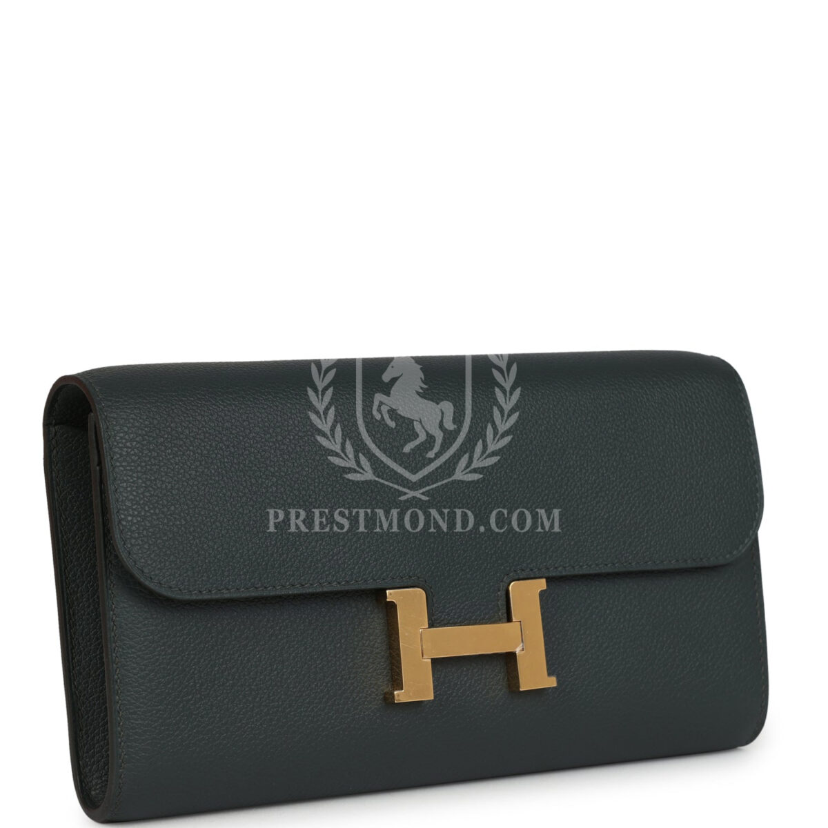 Hermes Constance Wallet To Go Vert Mangrove Evercolor GHW — изображение 2