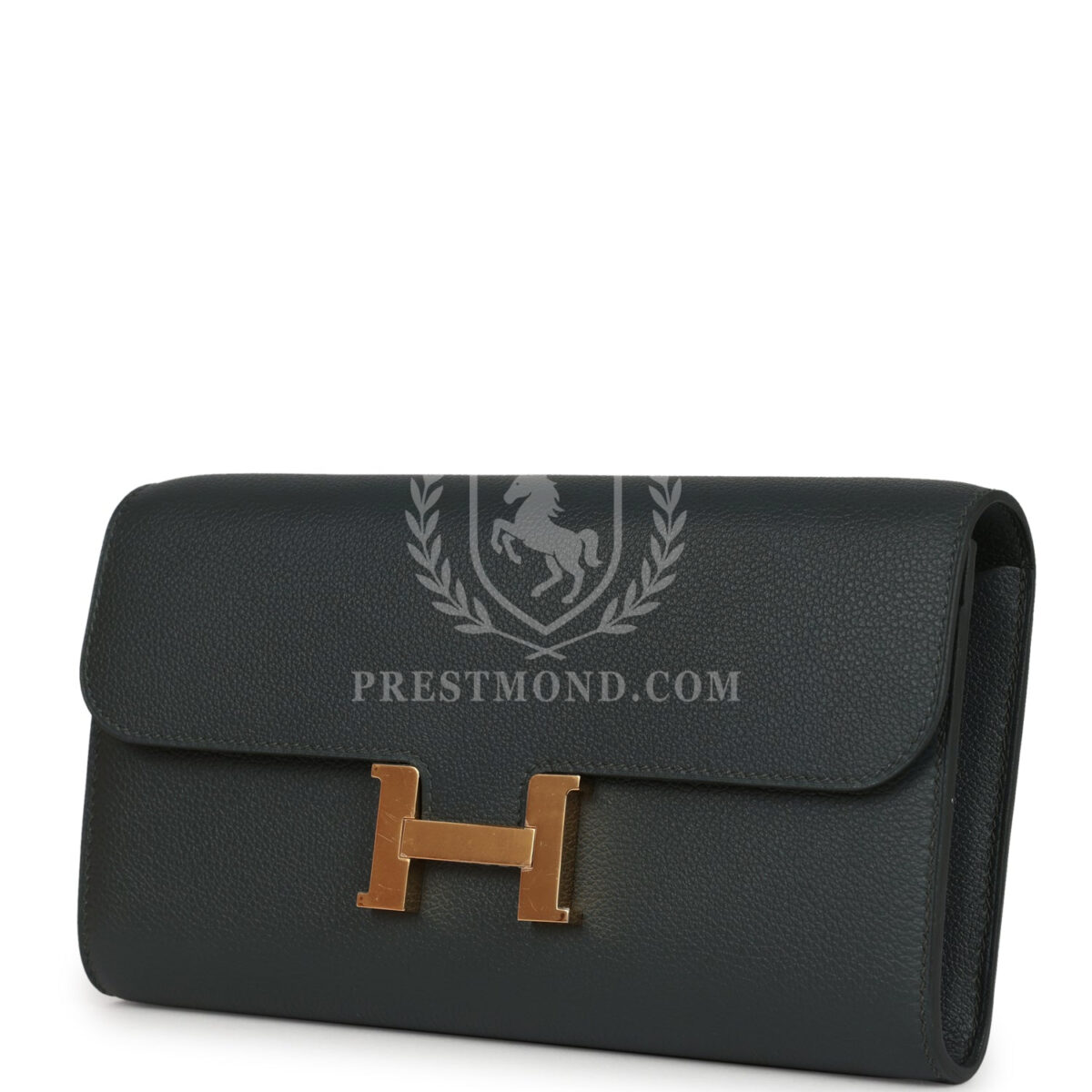 Hermes Constance Wallet To Go Vert Mangrove Evercolor GHW — изображение 5