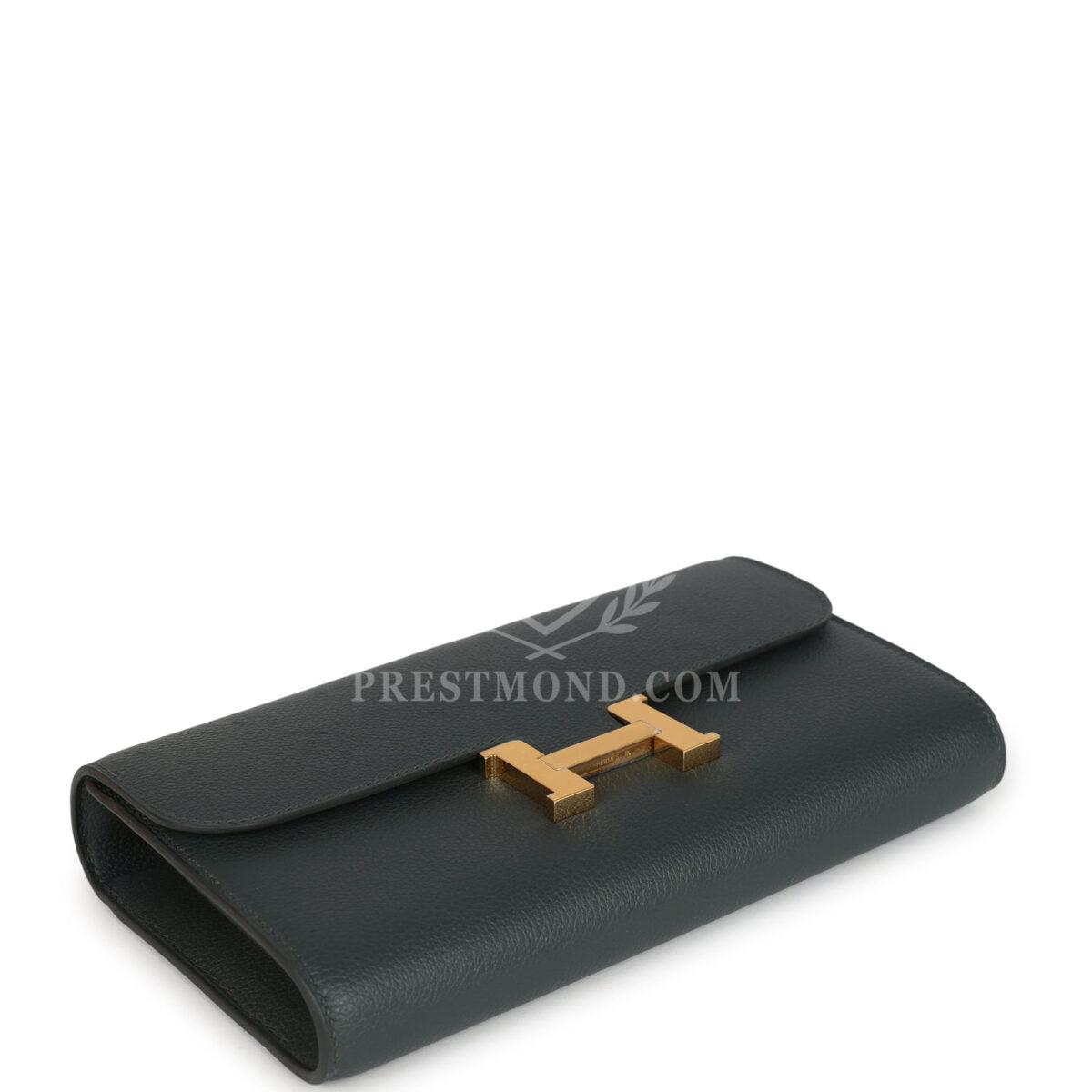 Hermes Constance Wallet To Go Vert Mangrove Evercolor GHW — изображение 6