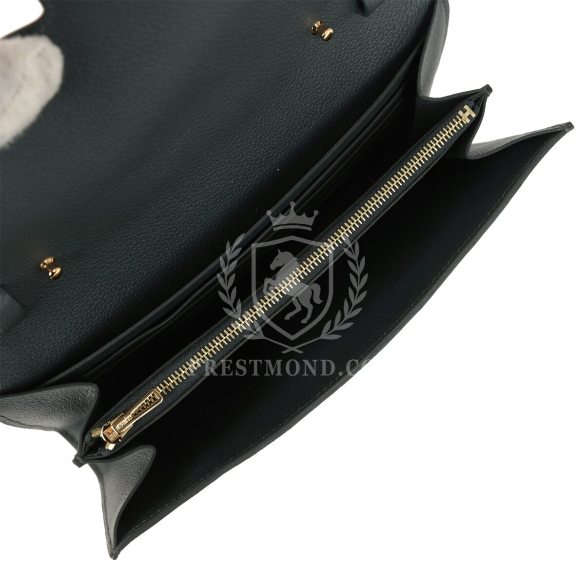 Hermes Constance Wallet To Go Vert Mangrove Evercolor GHW — изображение 8