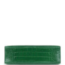 Hermes Kelly Pochette Cactus Shiny Alligator GHW