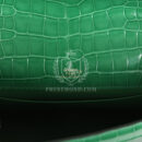 Hermes Kelly Pochette Cactus Shiny Alligator GHW