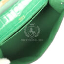 Hermes Kelly Pochette Cactus Shiny Alligator GHW