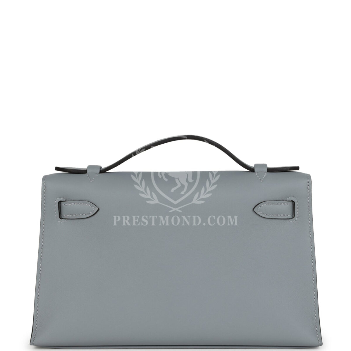 Hermes Kelly Pochette Gris Pantin Swift PHW — изображение 4