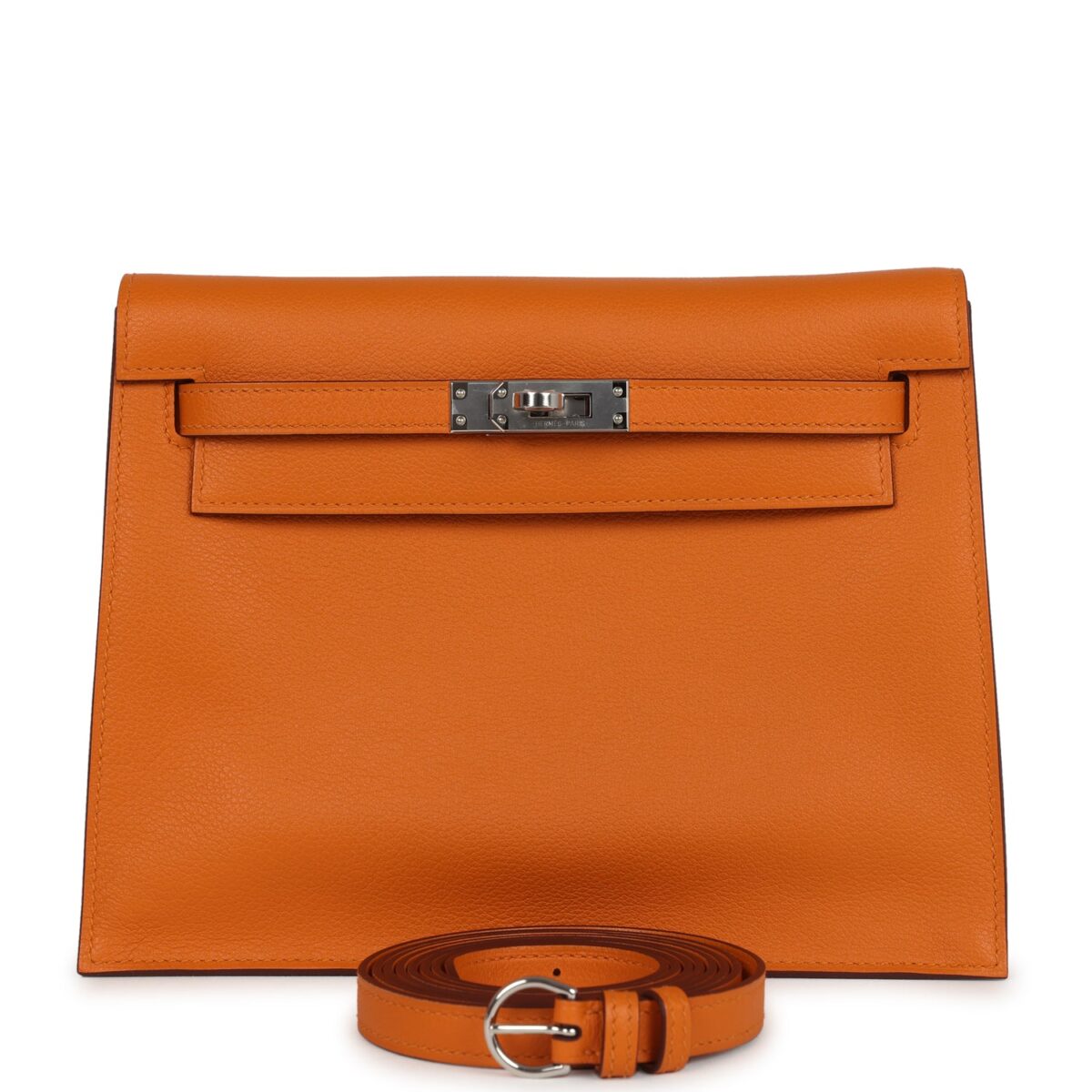 Hermes Kelly Danse Abricot Verso Evercolor PHW