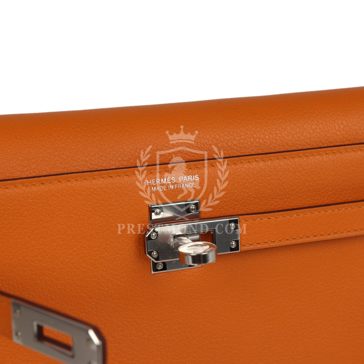 Hermes Kelly Danse Abricot Verso Evercolor PHW — изображение 7